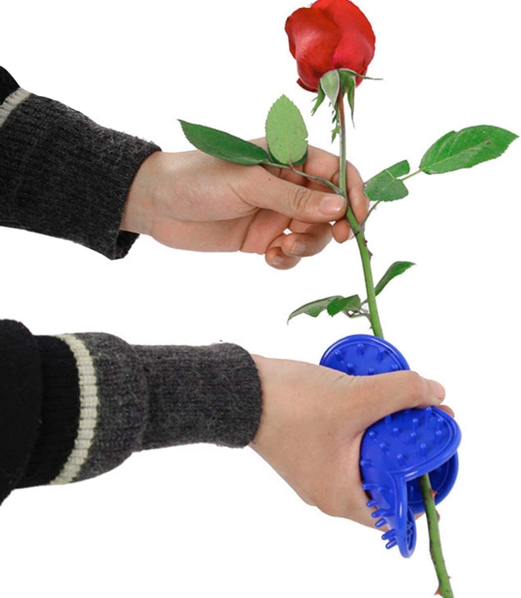 QIUKUI Garden gloves pair protecting hands during thorny pruning tasks.