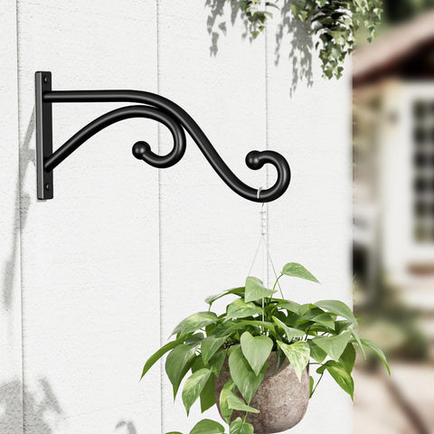 Qiuzido durable wall bracket hooks resist corrosion and last.