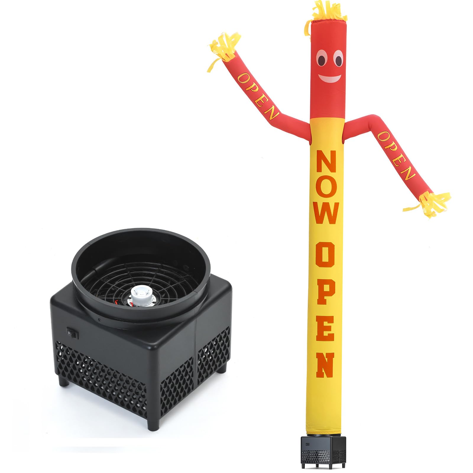 QIZRON 6ft now-open air tube dancer for crowd-attracting promotions