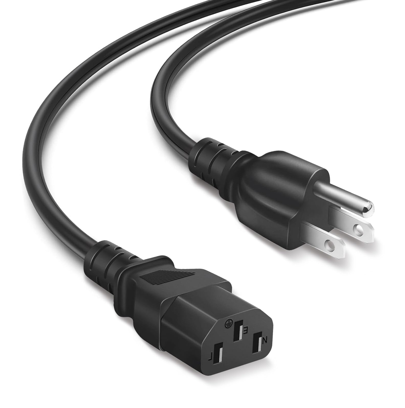 QKCOK 3-prong power cord for ION Pathfinder 320/280 delivers safe, surge-protected charging during outdoor events.