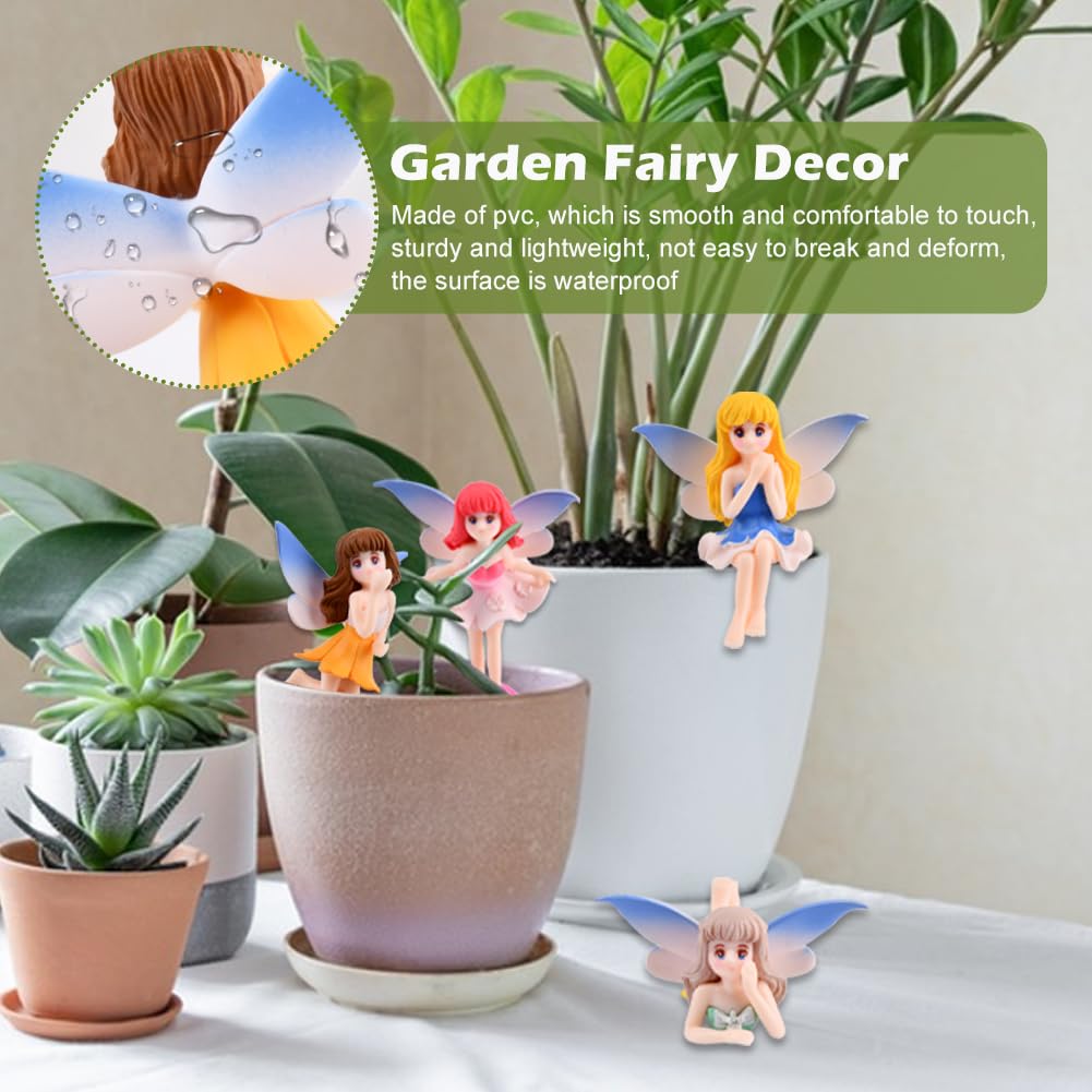 QKDS mini fairy garden set demonstrates versatile decor ideas.