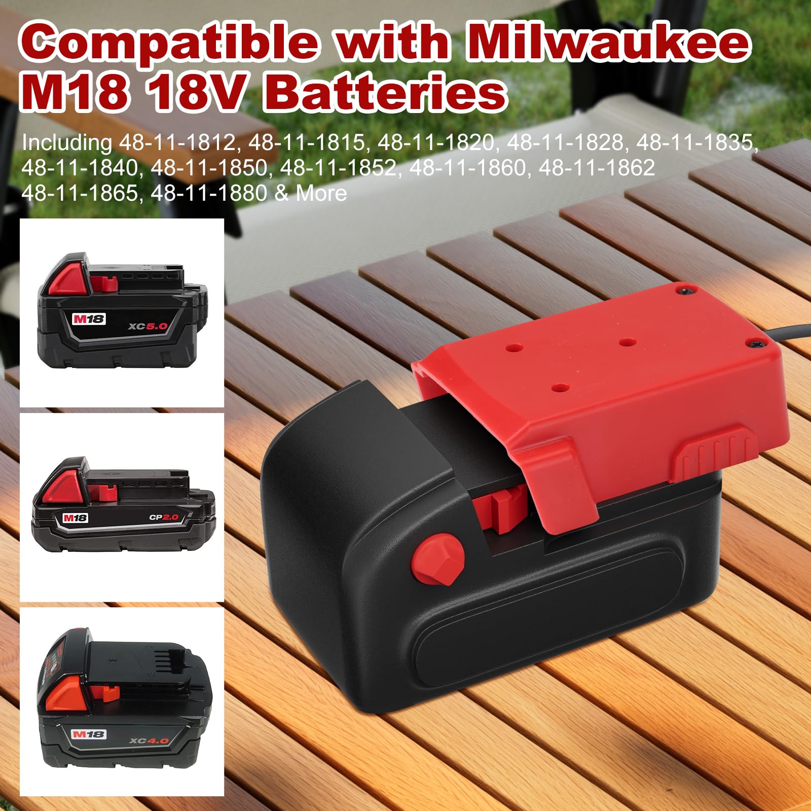 QKJCE adapter shell durability image showing tough exterior that resists bumps.