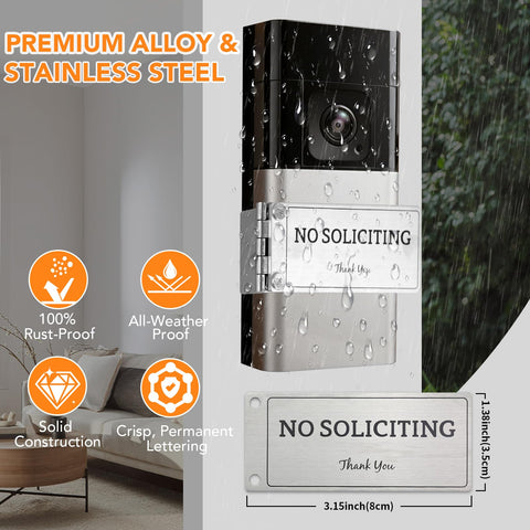 QKJCE durable aluminum alloy construction resists rust and weather.