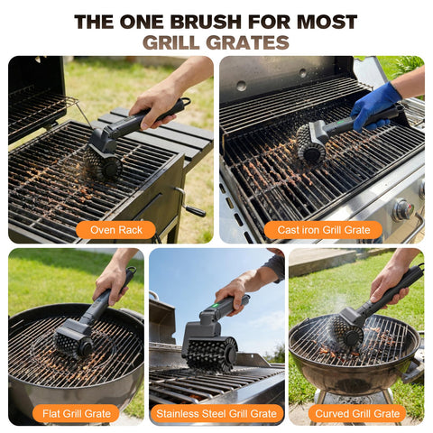 Wireless cordless design with long runtime for outdoor barbecues
