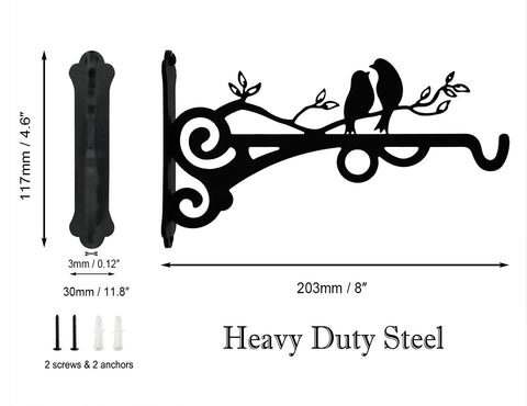 Qktxktzy arc-design plant hanger adds graceful curves to any space.