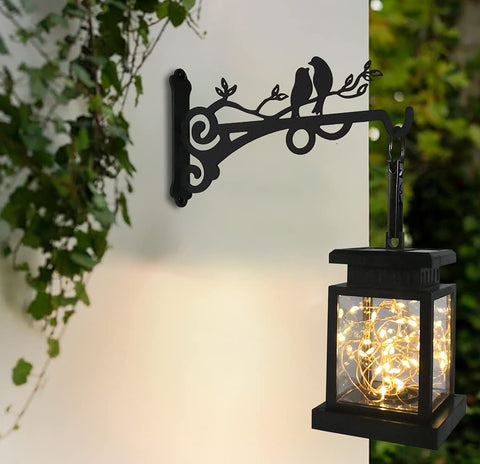 Qktxktzy weatherproof brackets resist rust for outdoor garden setups.