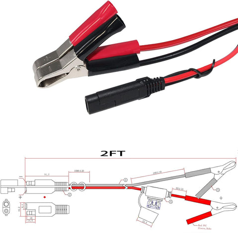 QKUDNGHY alligator-clips image highlighting strong grip for reliable contact