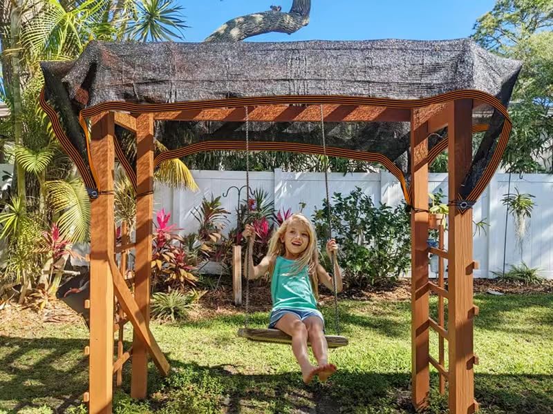 QLOFEI chicken coop shade cloth with reinforced corners