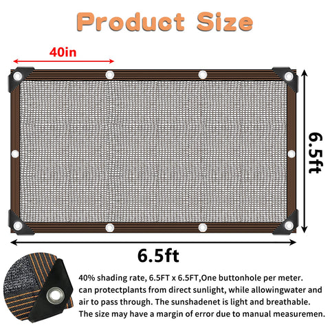 QLOFEI shade cloth greenhouse cover provides cooling shade for plants.