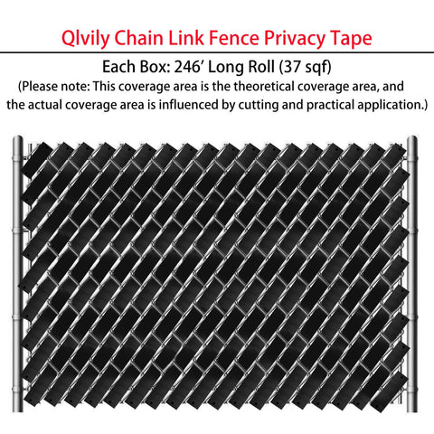 QLVILY puncher included to secure ends on black fence tape for a neat finish.