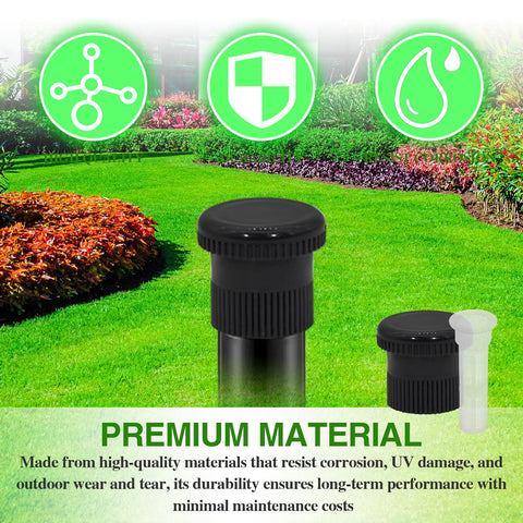 Qmagic five-pack packaging shot highlights ready-to-use nozzles for multiple irrigation zones.