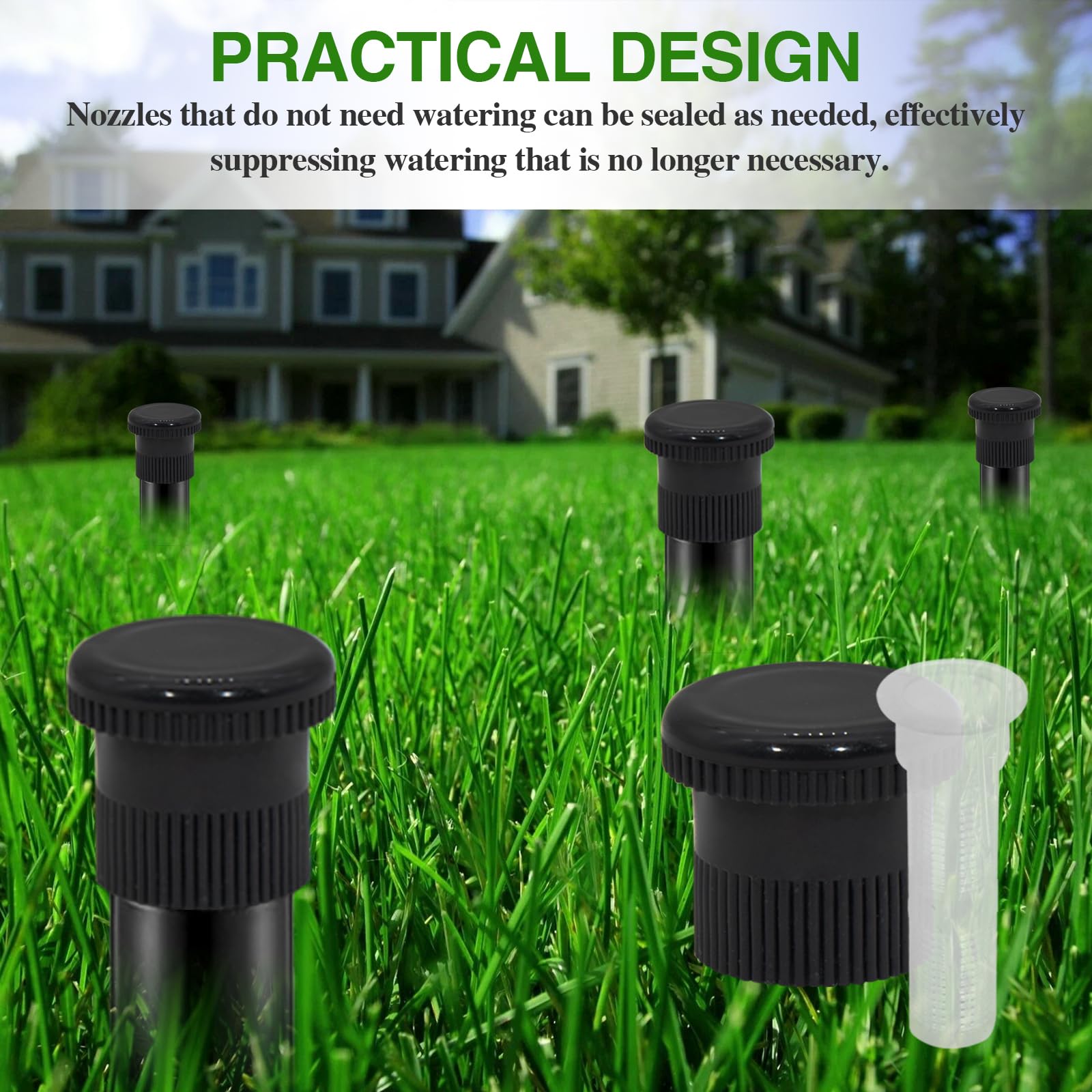 Qmagic Hunter Pro compatibility image shows seamless upgrade to water-saving drip irrigation.