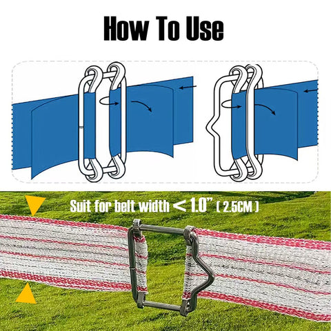 QMARK 10-pack splicer set supports cost-effective fencing projects.