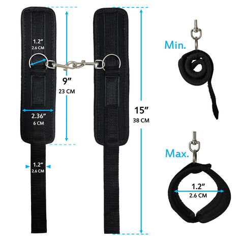 QMARK binding strap set provides secure control for Nigerian Dwarf goats.