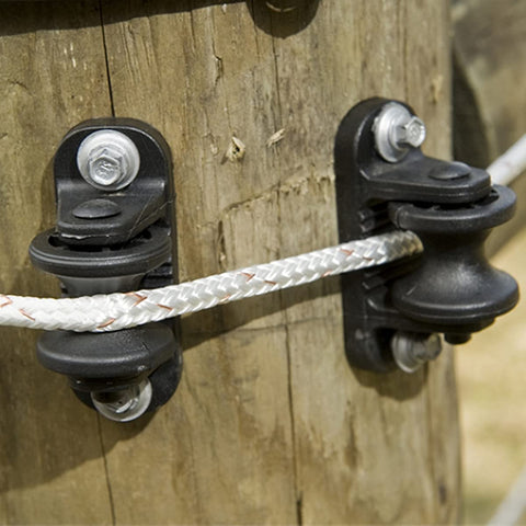 QMARK weather-resistant plastic withstands sun and rain outdoors.