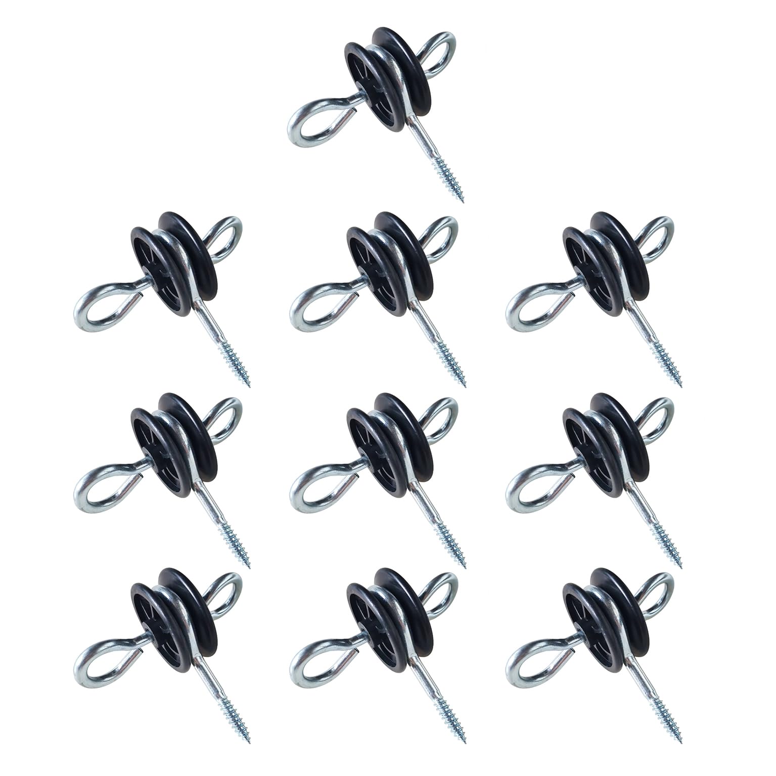 QMARK wood post anchors securing fence posts for stable installation