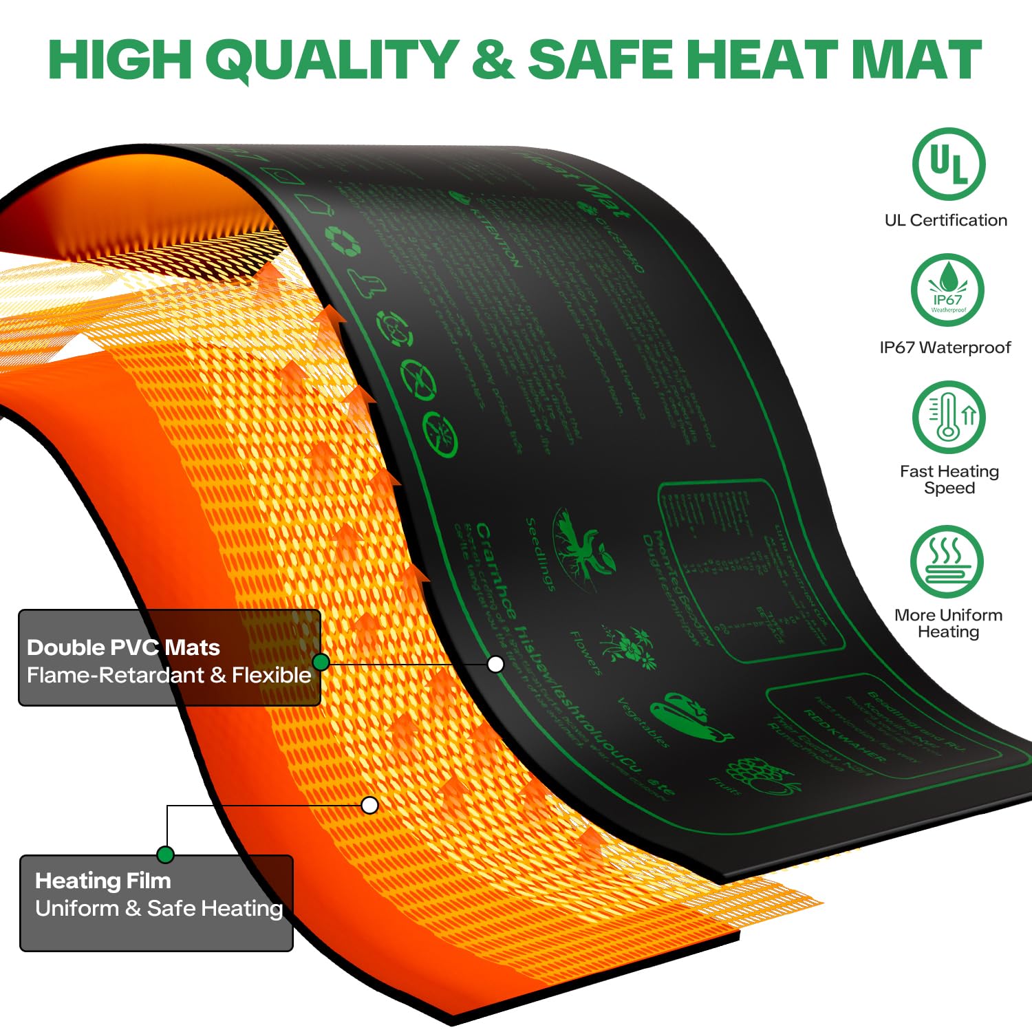 Qmioti humidity dome adjusts airflow for stable seedling moisture.