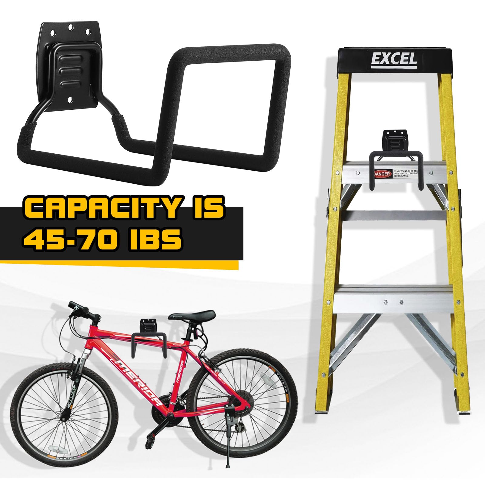 QMSK extension cord hanger storage helps declutter garages and tool areas.
