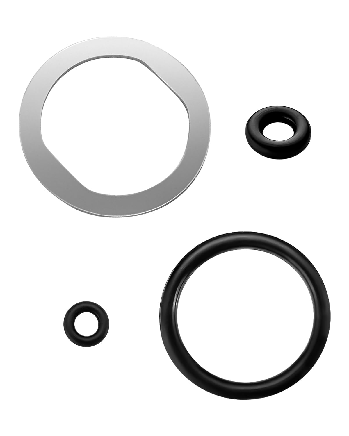 Qnbes air filter sealing kit with stainless steel gasket prevents dust intrusion.