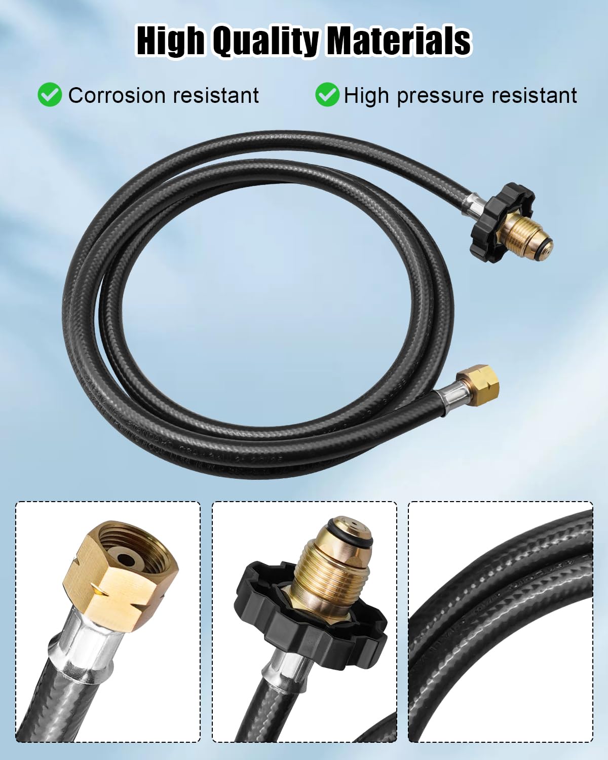 Qnbes 350 PSI rating supports high-pressure torch operation in various settings.