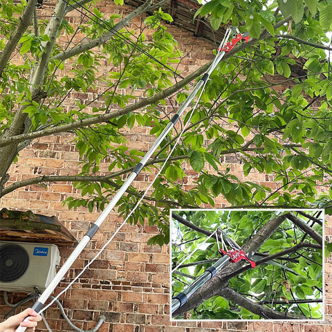QNFANN quick-adjust pole length for easy setup