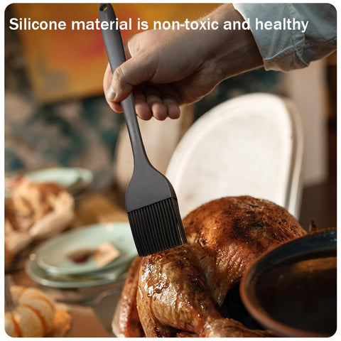 Qoaimu silicone butter brush 1-3/4 inch for thicker sauces