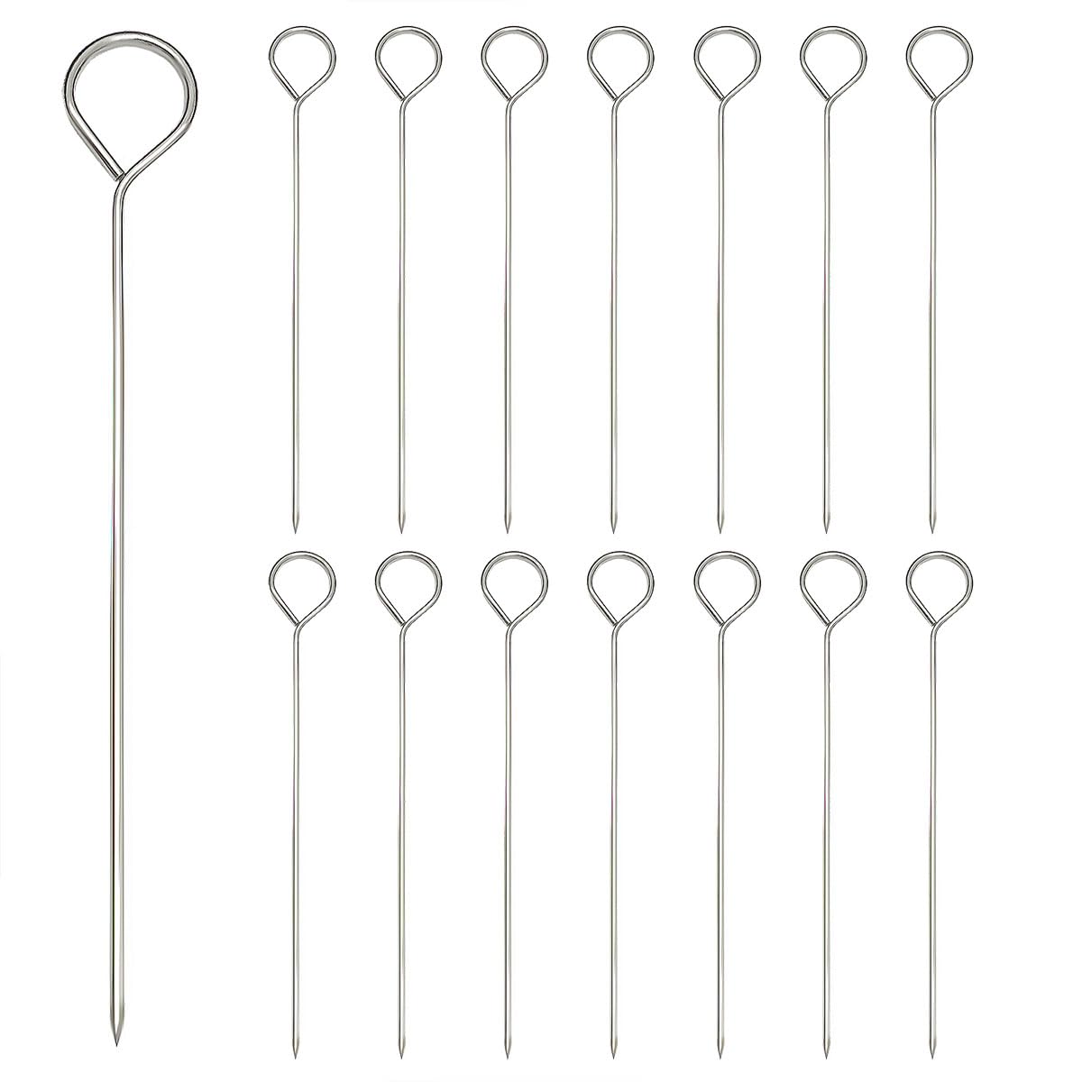 Qoaimu turkey lacers 5.8-inch for easy trussing of roasts and poultry.
