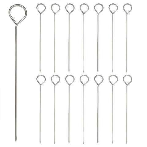 Qoaimu turkey lacers 5.8-inch for easy trussing of roasts and poultry.