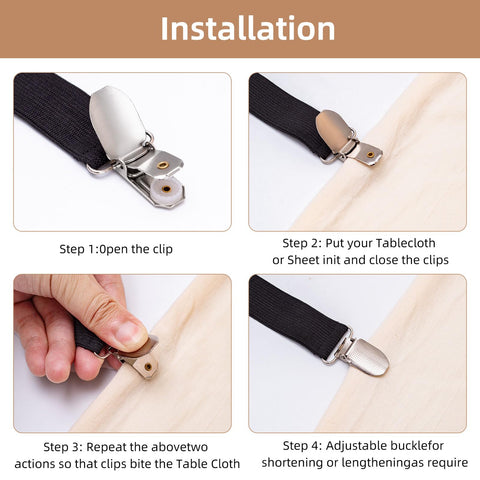 QoeCycth compact clips easy to pack for outdoor picnics