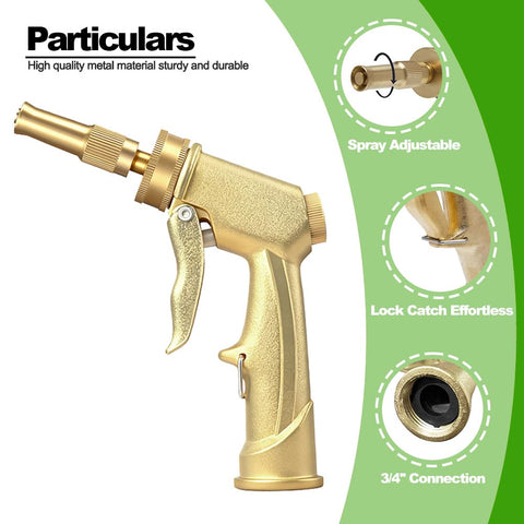 QonSaSiao metal handle and brass nozzle for durable performance.