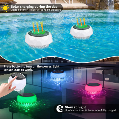 Qoolife chlorine floater holding 3-inch tablets for steady release in large pools