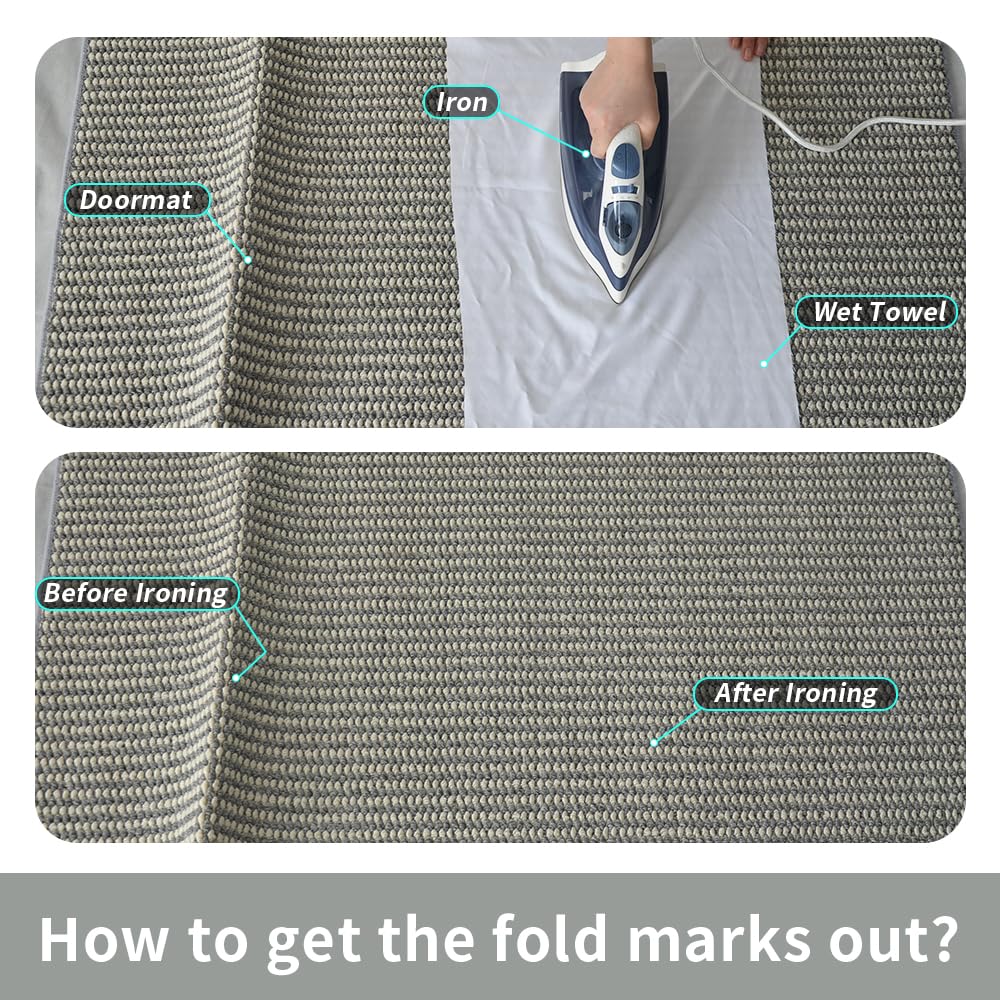 QQL doormat ideal for indoor or outdoor entryways.