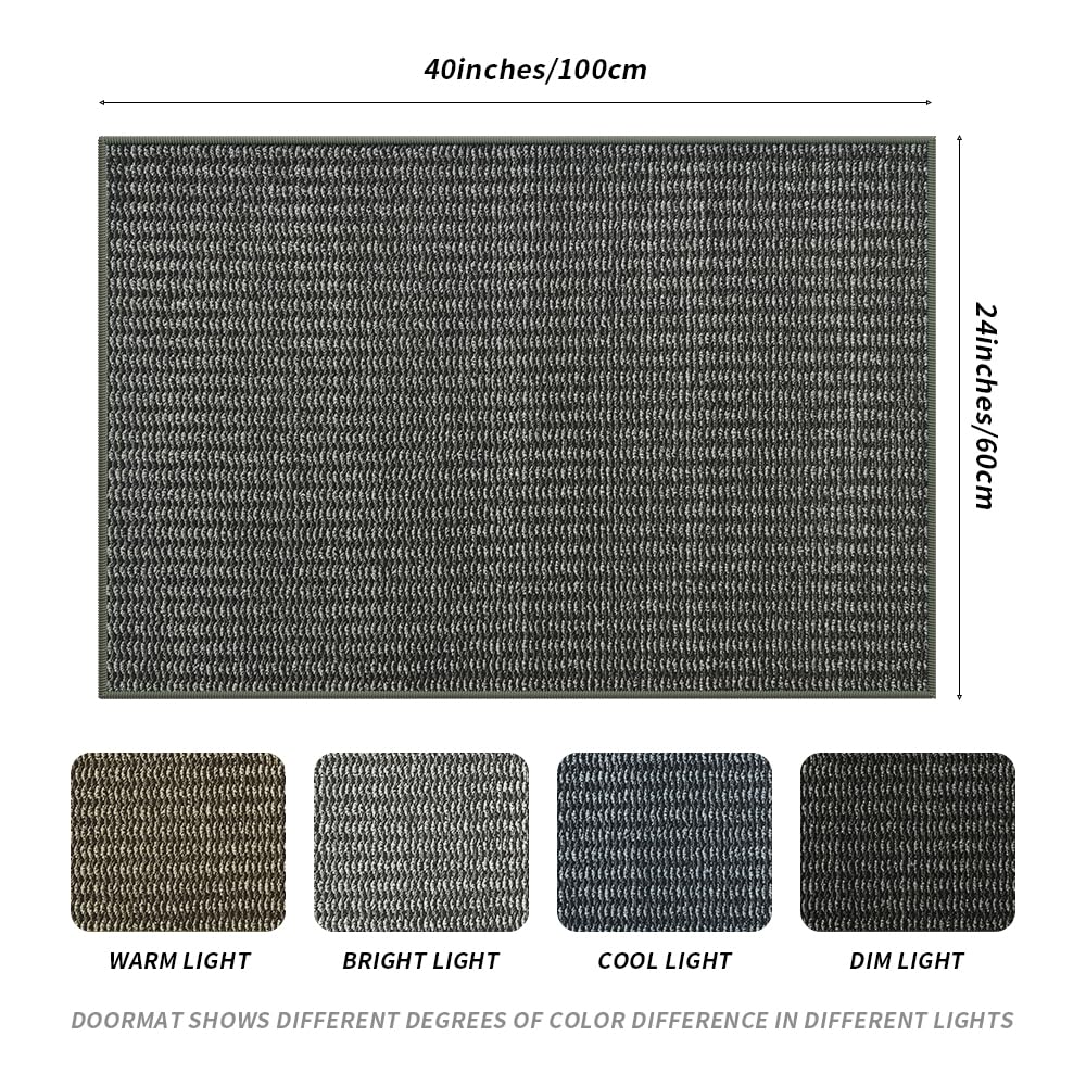 QQL mat traps dirt and moisture for a cleaner entry.
