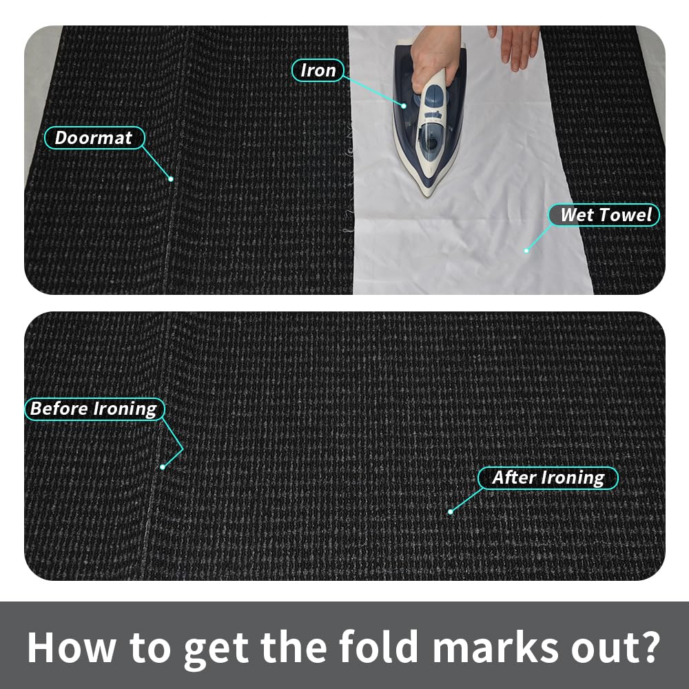 QQL pet-friendly entryway mat handles mud and paws.