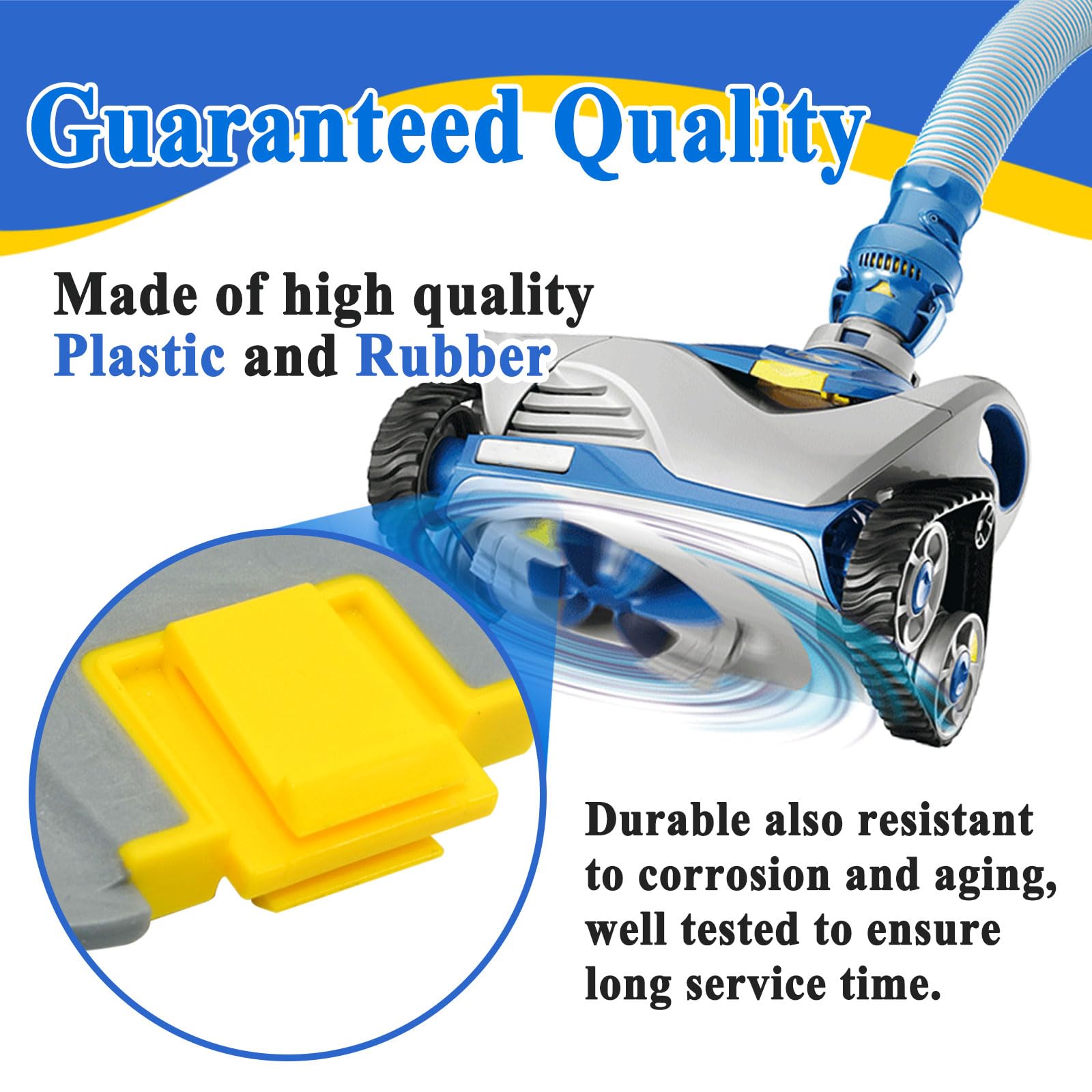 QS Generic R0714400 medium firmness for safe yet thorough scrubbing