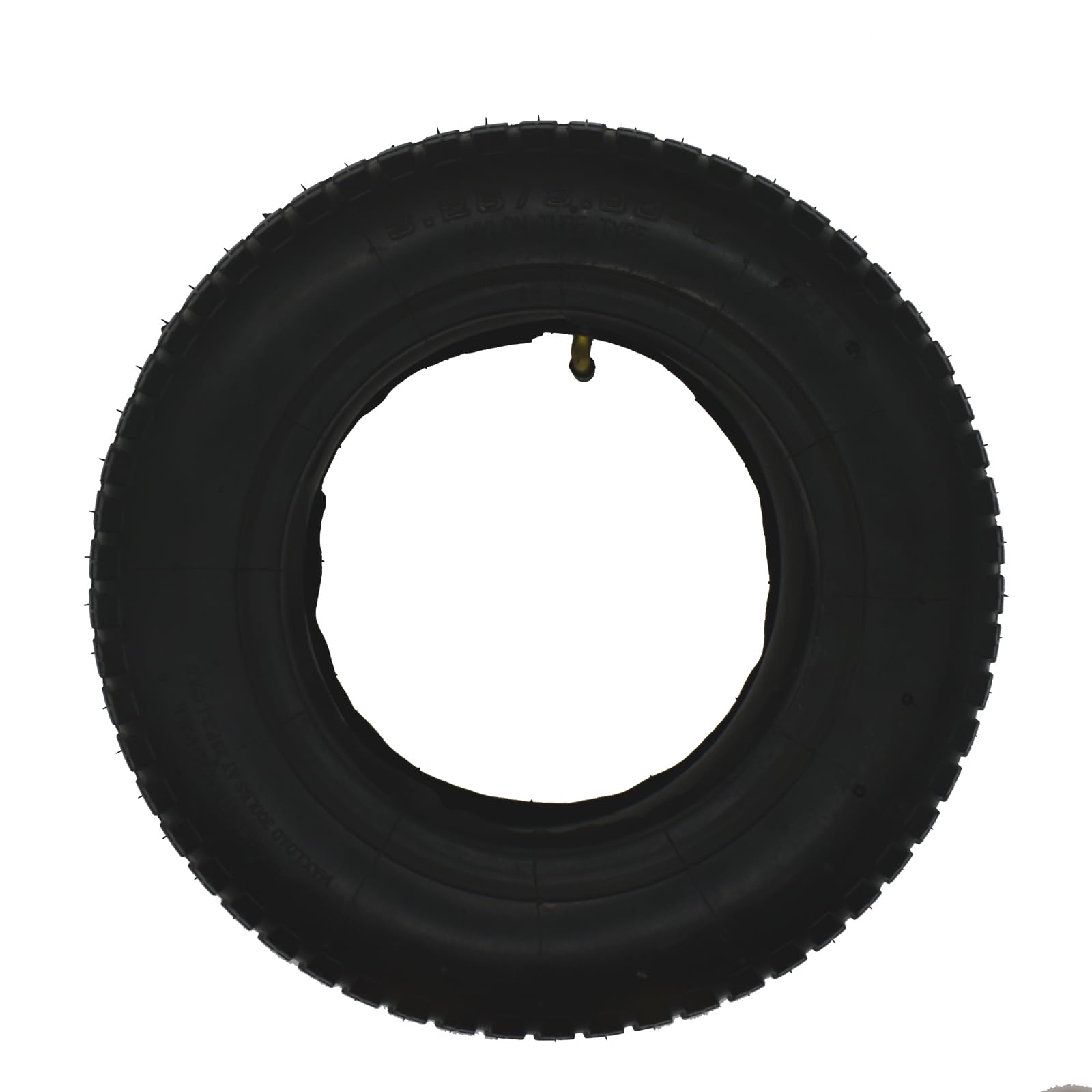 QsEzDo tire on wheel demonstrates quick replacement action.