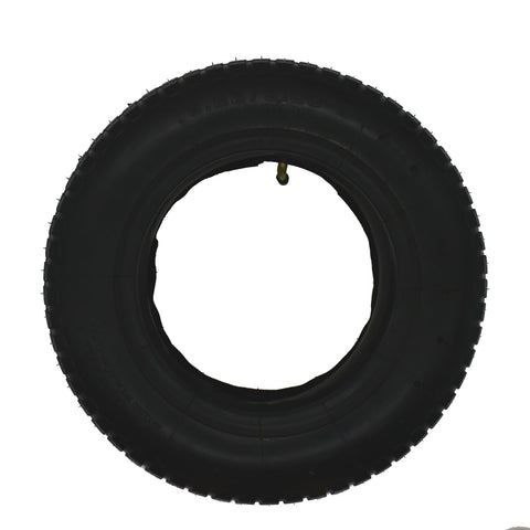 QsEzDo tire on wheel demonstrates quick replacement action.