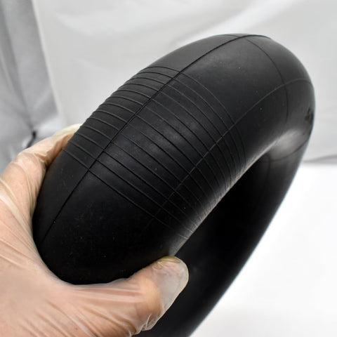QsEzDo 6-inch rim fitment demonstrates compatibility with hand trucks and garden carts.
