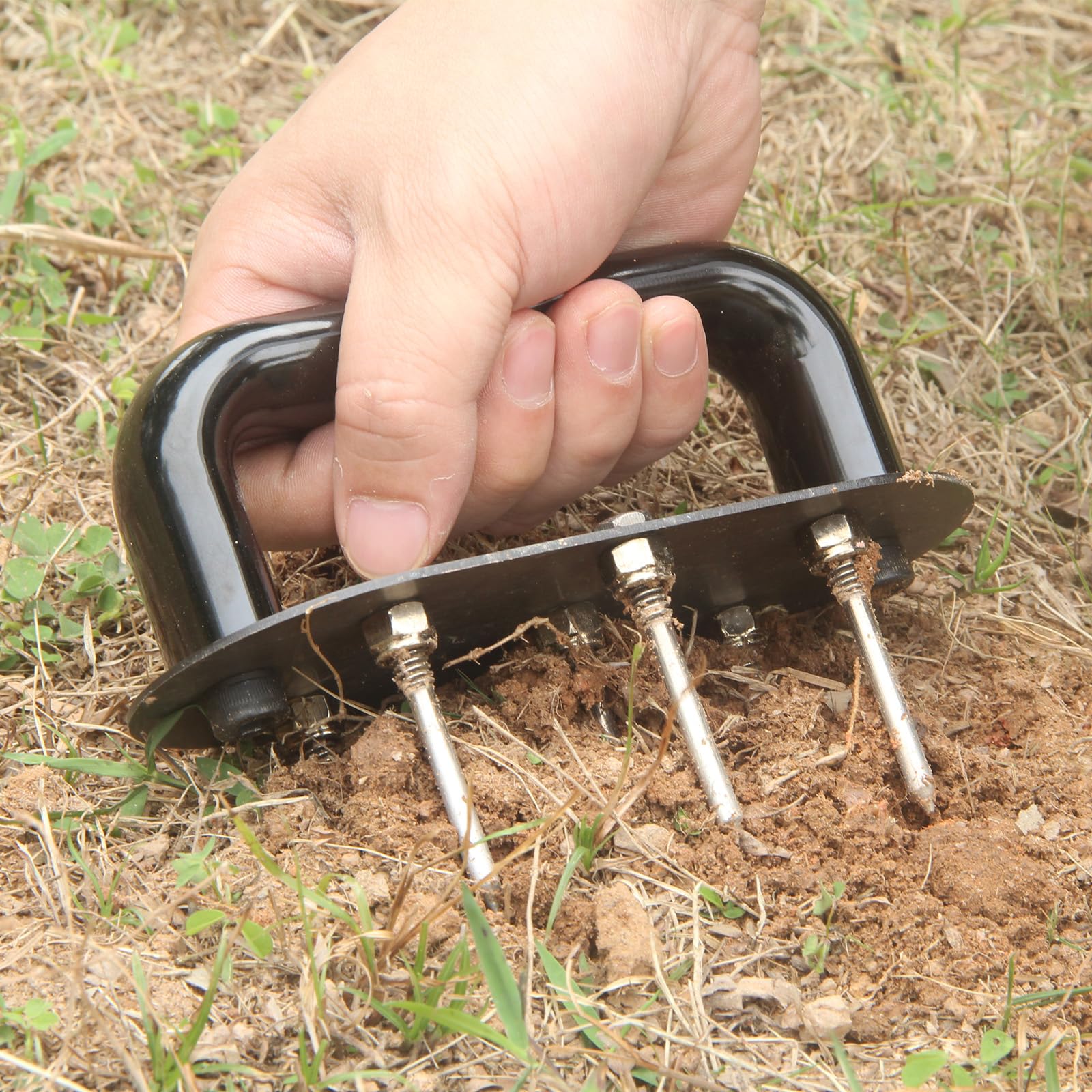 qsxou multi-purpose tiller loosener aiding weed control and soil loosening