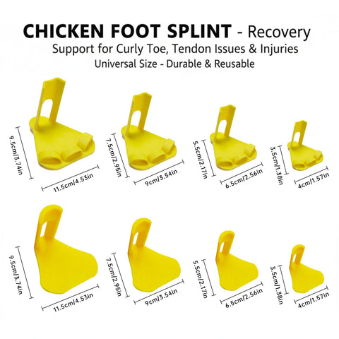 Qtaikong durable reusable splints enable repeated use across birds.