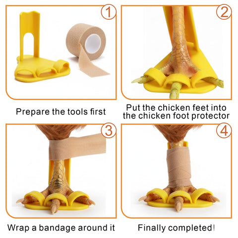 Qtaikong veterinary-grade splint clamp provides durable support for multiple birds.