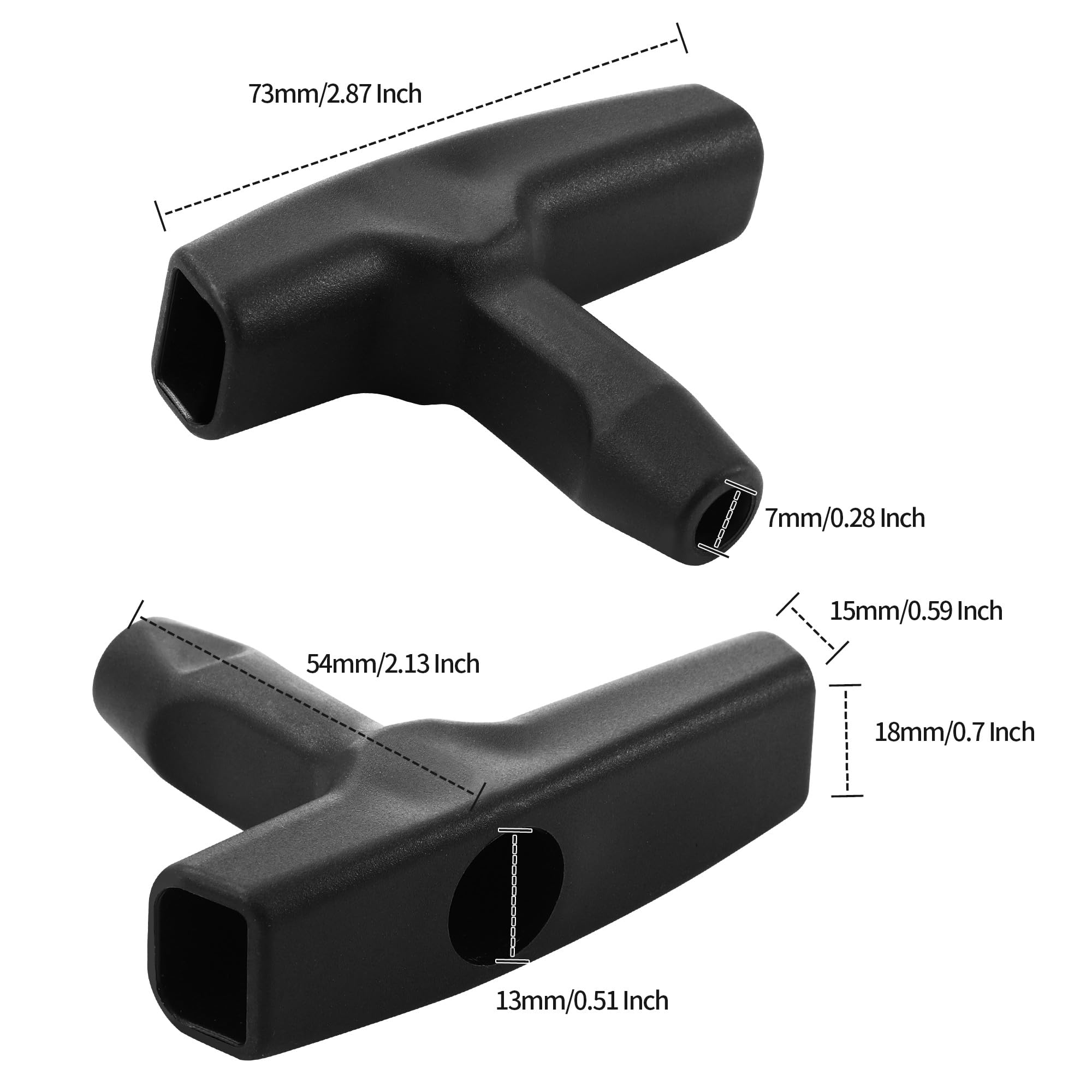 Qtcial OEM replacement pull handle matches OEM specs for easy maintenance.
