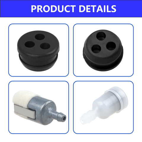 Qtcial Repower dual-size fuel grommets for 18mm and 20mm tank holes