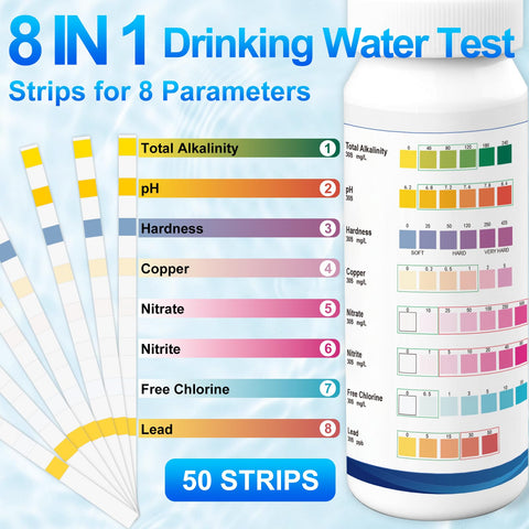 Qteeyou Alkalinity and ph test drops for easy parameter checks.