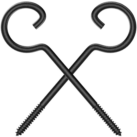 QTJUST screw-in plant hook for secure indoor plant display.