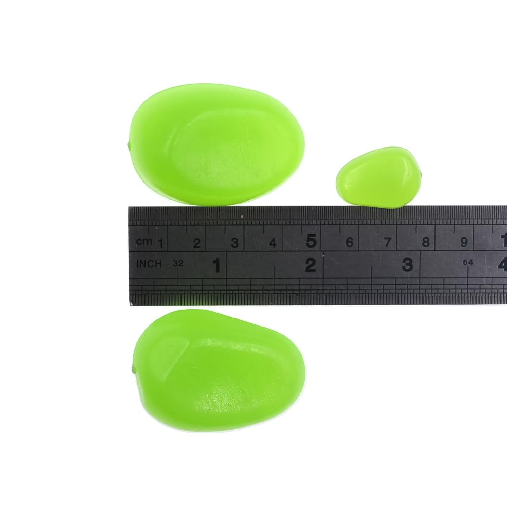 QTTLLI glow pebbles color variations ideal for decor lighting