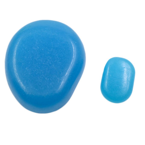 QTTLLI glow pebbles accent a water feature with gentle glow