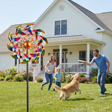 Qualdout 4-layer blades deliver fuller, mesmerizing motion at low breeze.