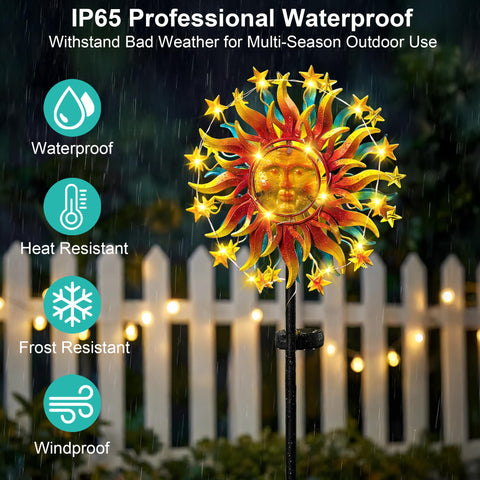 Qualdout rust-proof wind spinner designed for durability in any weather