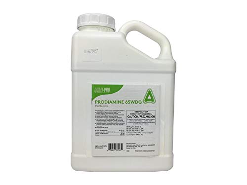 Quali-Pro Prodiamine yellow granules closeup for pre-emergent weed control
